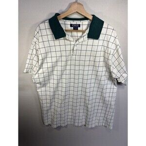 Honors Men's XLT Square Line Polo Short Sleeve Shirt Vintage